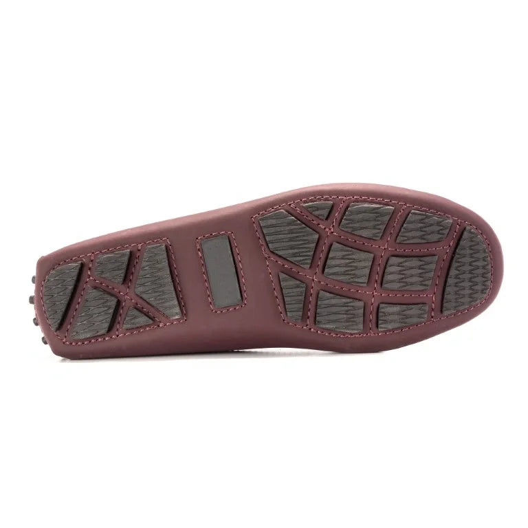 Bordo Sahara Girls Mocassin Loafer soft style made in Italy