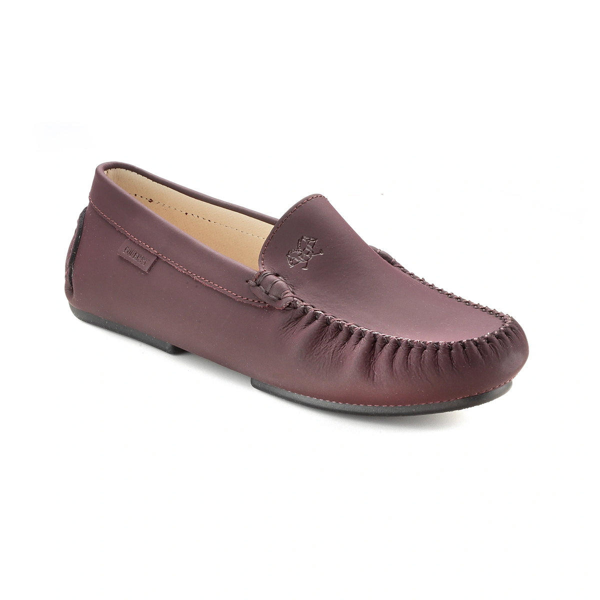 2600 - Bordo Sahara Classic Mocassin, soft and full loafers from Italy