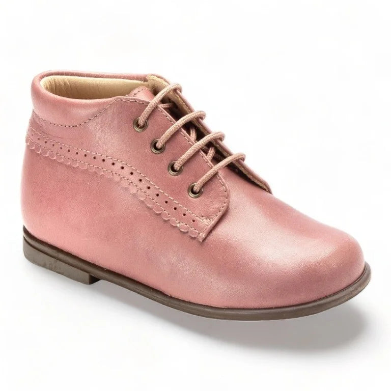 Gael rose leather baby high top shoes for toddlers